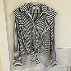 Jack by BB Dakota Striped Blouse